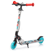 Meteor Dragon-Roller LED-Räder, Handbremse, Klappbar