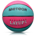 Basketball Meteor Layup 5 rosa/blau