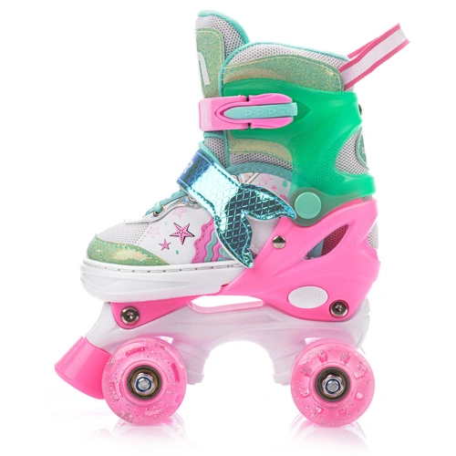 Meteor Mermaid pink Rollschuhe XS 25-28