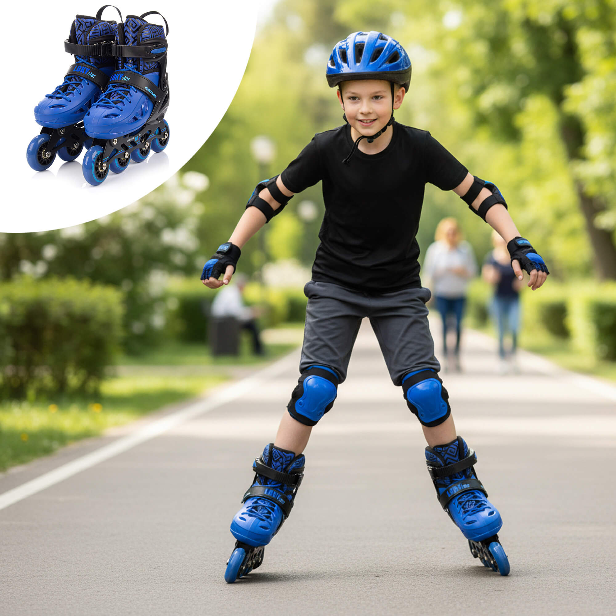 Rollschuhe Meteor Loky M 34-37 schwarz/blau pol_pl_Rolki-Meteor-Loky-M-34-37-czarny-niebieski-41367_11