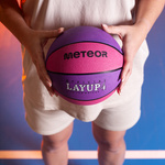 Basketball Meteor Layup 4 rosa/violett