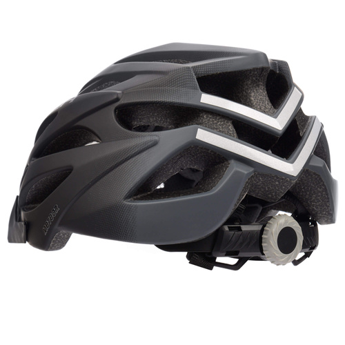 Fahrradhelm Meteor Marven S 52-56 cm schwarz/grau
