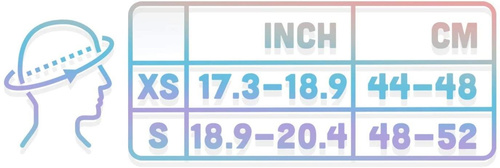 Fahrradhelm Meteor MV6-2 XS 44-48 cm Pirat