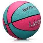 Basketball Meteor Layup 5 rosa/blau