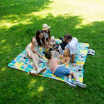 Picknickdecke Meteor 2XL 200x200 cm Tropen