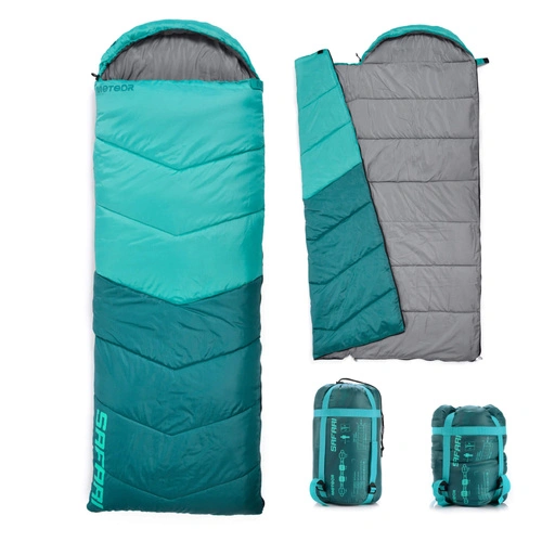 Meteor Schlafsack Safari L Minze