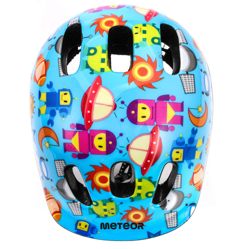Kinderfahrradhelm Meteor MV6-2 S 48-52 cm Space
