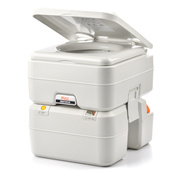 Tragbare Toilette Meteor 20 l weiß