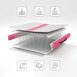 Aufblasbarer akrobatischer Weg Meteor 400 cm pink