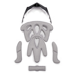 Fahrradhelm Meteor MV29 Drizzle XL 61-63 cm weiß/grau