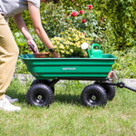 Der Kippwagen Meteor 3-in-1 grun
