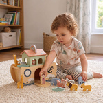 Arche-Noah-Spielset aus Holz