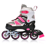 Meteor 2in1 Rollschuhe S 30-33 rosa/grau