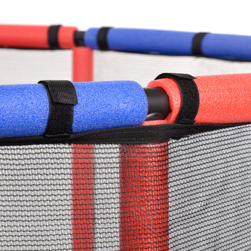 Trampolin für Kinder Meteor TRP-65P 140 cm blau/rot