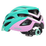 Fahrradhelm Meteor Marven L 58-61 cm mint/rosa