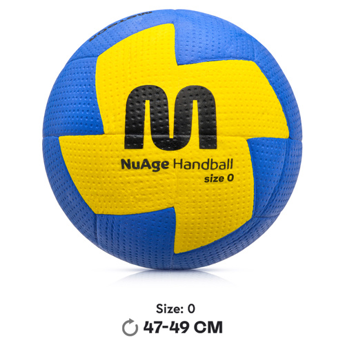 Handball Meteor Nuage mini 0 blau/gelb