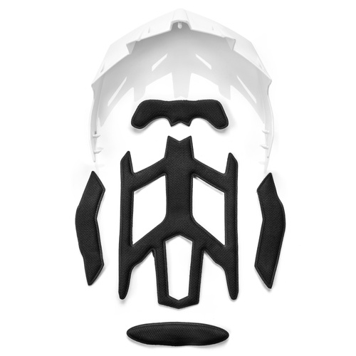 Fahrradhelm Meteor Street M 55-58 cm weiß