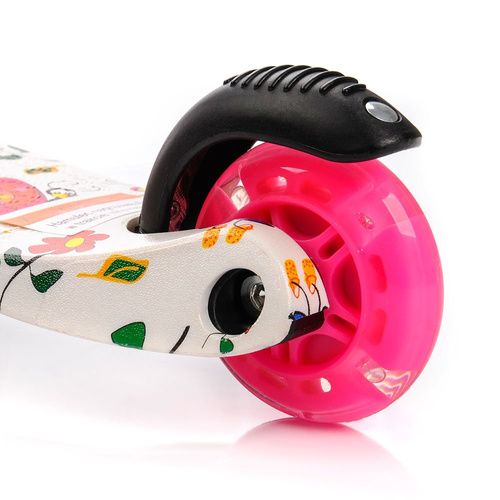 Dreirad-Roller mit geführten Rädern Meteor Tucan Butterflies