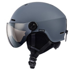 Skihelm Meteor Falven S 53-55 cm grau