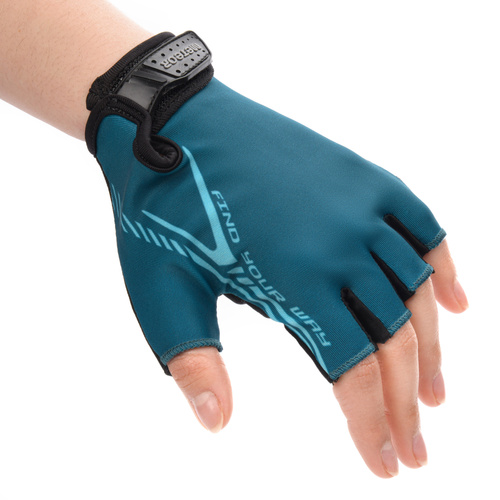 Fahrradhandschuhe Meteor MX11 S dunkelblau/hellblau