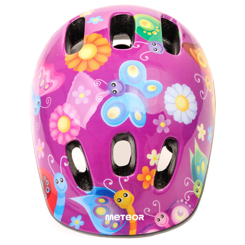 Fahrradhelm Meteor MV6-2 S 48-52 cm Butterfly