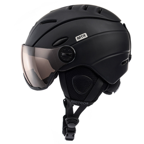 Skihelm Meteor Holo S 53-55 cm schwarz