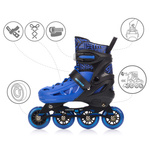 Inlineskates Meteor M 34-37 Loky schwarz/blau