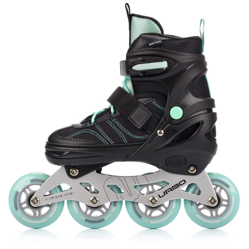 Inlineskates Meteor M 34-37 Urbo schwarz/minzfarben