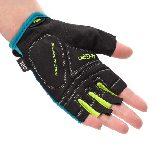 Fahrradhandschuhe Meteor Gel GX39 L dunkel grün-grün