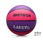 Basketball Meteor Layup 6 rosa/violett