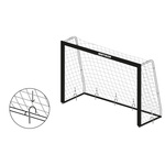 Fußballtor Meteor 180x120x60 cm schwarz
