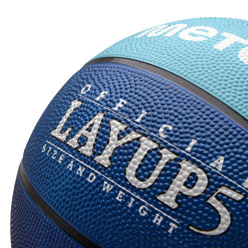 Basketball Meteor Layup 5 blau/grau