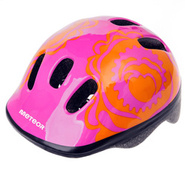 Kinderfahrradhelm Meteor MV6-2 S 48-52 cm Big Flower
