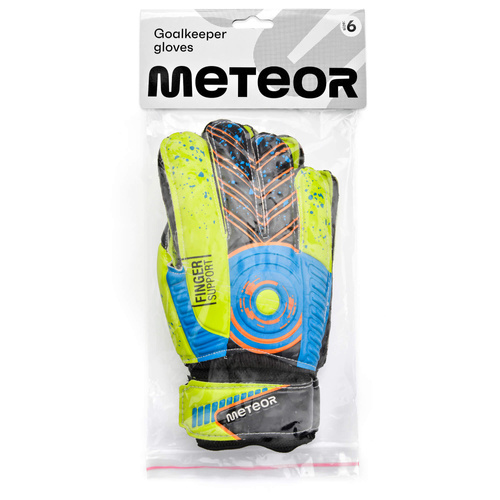 Torwarthandschuhe Meteor Defence 4 gelb