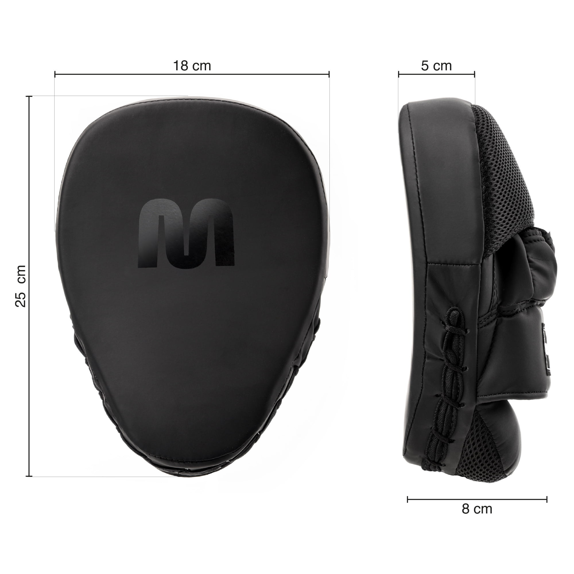 Boxpratzen Meteor Training, Paar, synthetisches PU-Leder 