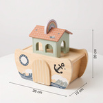 Arche-Noah-Spielset aus Holz