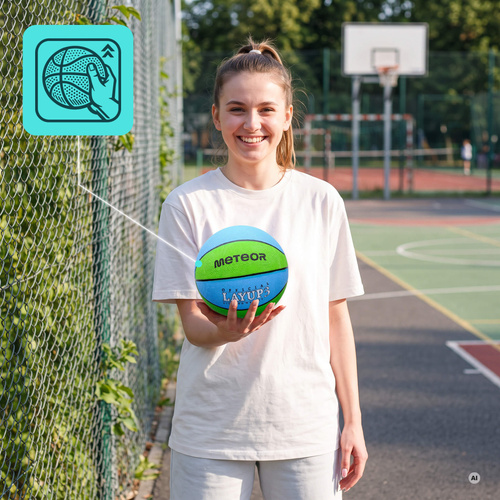 Basketball Meteor Layup 3 blau/grün