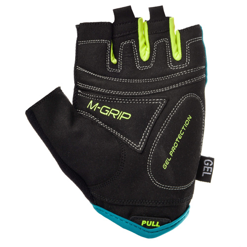 Fahrradhandschuhe Meteor Gel GX39 L dunkel grün-grün