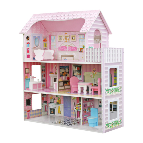 Das Puppenhaus aus Holz
