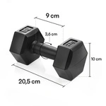 Zementhantelset 2x2 kg Meteor