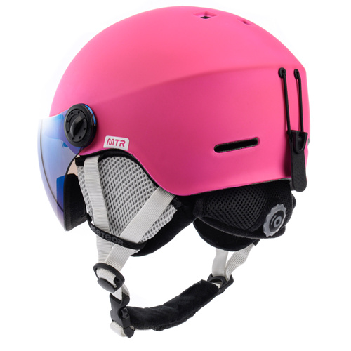Skihelm Meteor Falven S 53-55 cm rosa