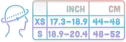 Fahrradhelm Meteor MV6-2 S 48-52 cm Holo