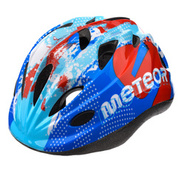 Fahrradhelm Meteor HB6-5 M 52-56 cm Karte blau