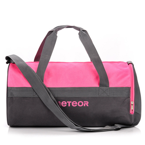 Fitness-Tasche Meteor Siggy 25 l rosa/grau