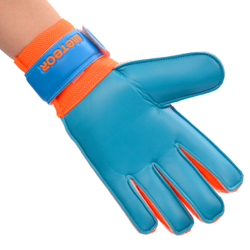 Torwarthandschuhe Meteor Catch 6 blau