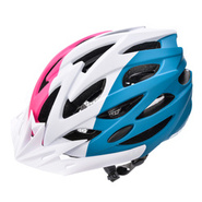 Fahrradhelm Meteor Marven S 52-56 cm rosa/weiß/marine