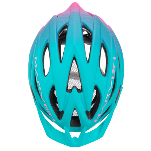 Fahrradhelm Meteor Marven M 55-58 cm blau/rosa