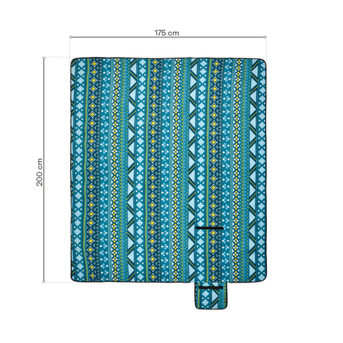 Picknickdecke Meteor XL 175x200 cm diamonds