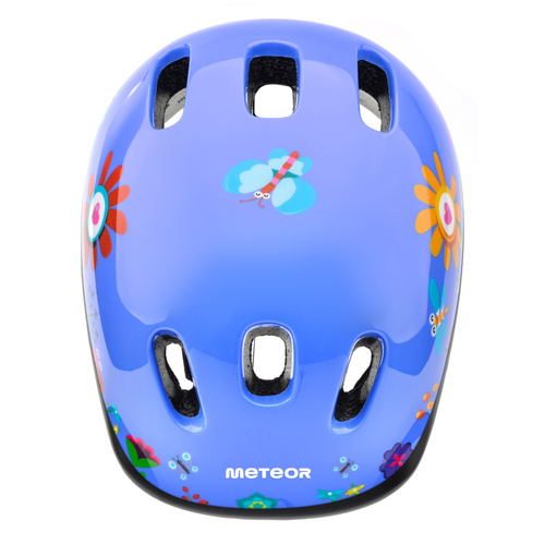 Kinderfahrradhelm Meteor KS06 XS 44-48 cm Garten