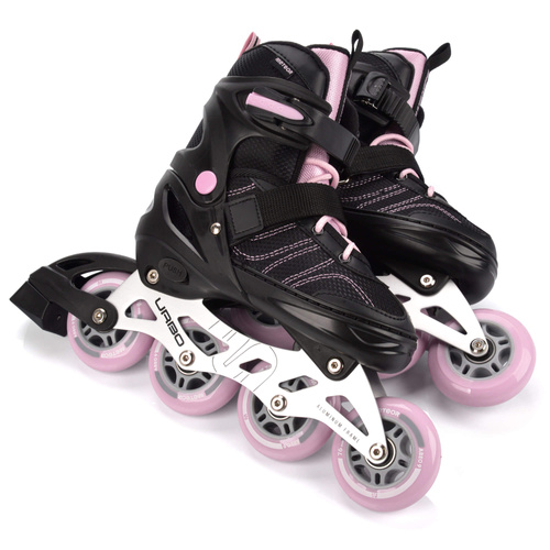 Inlineskates Meteor L 38-41 Urbo schwarz/pink